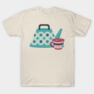 Midcentury Modern Tea Time T-Shirt